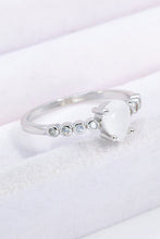 Load image into Gallery viewer, Teardrop Natural Moonstone Ring
