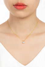 Cargar imagen en el visor de la galería, 925 Sterling Silver 1 Carat Moissanite Chain-Link Necklace
