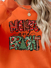 Load image into Gallery viewer, MERRY AND BRIGHT Long Sleeve Sweatshirt
