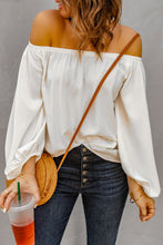 Load image into Gallery viewer, Off-Shoulder Balloon Sleeve Top
