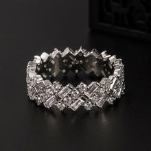 Cargar imagen en el visor de la galería, Inlaid Zircon 925 Sterling Silver Ring
