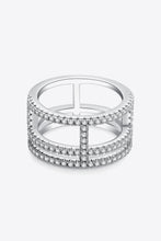 Load image into Gallery viewer, Adored Moissanite Cutout Wide Ring
