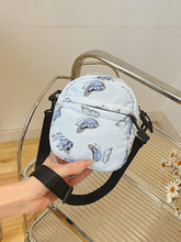 Load image into Gallery viewer, Butterfly Print Polyester Shoulder Bag
