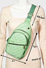 Cargar imagen en el visor de la galería, Fame Multi-Layer Zipper Crossbody Bag
