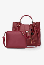 Load image into Gallery viewer, 2-Piece PU Leather Bag Set
