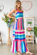 Load image into Gallery viewer, Striped Sleeveless Maxi Dress
