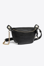 Cargar imagen en el visor de la galería, PU Leather Chain Strap Crossbody Bag
