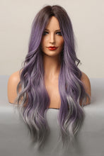 Cargar imagen en el visor de la galería, Elegant Wave Full Machine Synthetic Wigs in Purple 26&#39;&#39;
