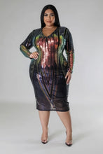 Load image into Gallery viewer, Long Sleeve Stretch Dress
