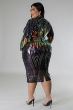 Load image into Gallery viewer, Long Sleeve Stretch Dress
