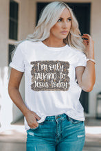 Load image into Gallery viewer, Slogan Graphic Cuffed Tee
