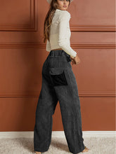 Load image into Gallery viewer, Ribbed Longline Pocketed Pants
