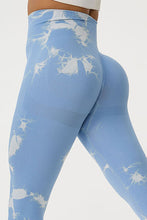 Cargar imagen en el visor de la galería, Tie-Dye High Waist Active Pants
