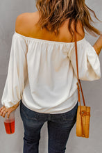 Load image into Gallery viewer, Off-Shoulder Balloon Sleeve Top
