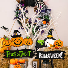 Load image into Gallery viewer, HALLOWEEN TRICK OR TREAT Hanging Widget
