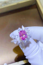 Cargar imagen en el visor de la galería, 3 Carat Moissanite 925 Sterling Silver Open Ring

