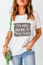 Load image into Gallery viewer, Slogan Graphic Cuffed Tee
