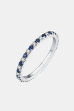 Cargar imagen en el visor de la galería, Moissanite Lab-Grown Sapphire Rings
