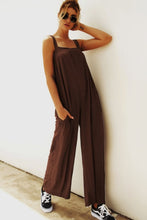 Load image into Gallery viewer, Wide Strap Wide Leg Jumpsuit
