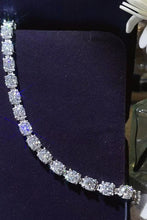 Load image into Gallery viewer, 10 Carat Moissanite Platinum-Plated Bracelet
