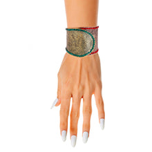 Load image into Gallery viewer, Mixed Metal Hinge Wrap Cuff
