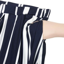 Load image into Gallery viewer, 3XL Navy Stripe Outfit Set
