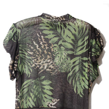 Load image into Gallery viewer, 1XL Mesh High-Low Leaf Top
