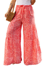 Load image into Gallery viewer, Floral Tiered Wide Leg Pants
