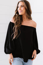Load image into Gallery viewer, Off-Shoulder Balloon Sleeve Top

