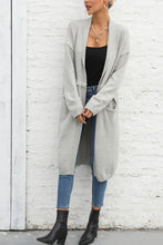 Load image into Gallery viewer, Open Front Pocketed Cardigan
