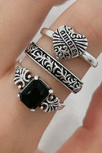 Load image into Gallery viewer, Zinc Alloy Three-Piece Ring Set
