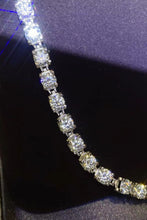 Load image into Gallery viewer, 10 Carat Moissanite Platinum-Plated Bracelet

