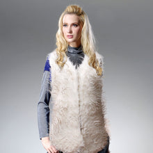 Load image into Gallery viewer, Faux Fur Fashion Vest
