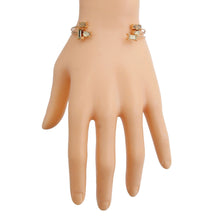 Load image into Gallery viewer, Opal Crystal 3Pcs Thin Wire Cuff
