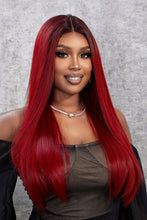 Cargar imagen en el visor de la galería, 13*2&quot; Lace Front Wigs Synthetic Straight 26&quot; 150% Density
