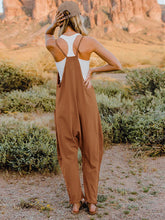 Load image into Gallery viewer, Double Take Full Size Sleeveless V-Neck Pocketed Jumpsuit
