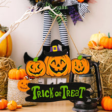 Load image into Gallery viewer, HALLOWEEN TRICK OR TREAT Hanging Widget
