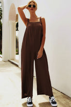 Load image into Gallery viewer, Wide Strap Wide Leg Jumpsuit
