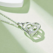 Cargar imagen en el visor de la galería, Moissanite 925 Sterling Silver Heart Necklace
