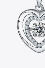 Cargar imagen en el visor de la galería, Moissanite Heart Pendant Necklace
