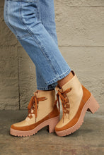 Cargar imagen en el visor de la galería, East Lion Corp Lace Up Lug Booties
