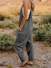 Load image into Gallery viewer, Double Take Full Size Sleeveless V-Neck Pocketed Jumpsuit
