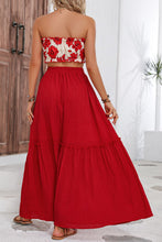 Load image into Gallery viewer, Floral Tube Top and Maxi Skirt Set
