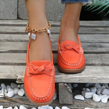 Cargar imagen en el visor de la galería, Weave Wedge Heeled Loafers
