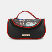 Cargar imagen en el visor de la galería, Nicole Lee USA Nikky Contrast Makeup Bag
