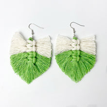 Load image into Gallery viewer, Fringe Detail Dangle Earrings
