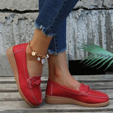 Cargar imagen en el visor de la galería, Weave Wedge Heeled Loafers
