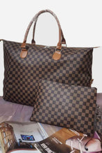 Load image into Gallery viewer, Checkered Two-Piece Bag Set
