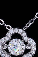 Load image into Gallery viewer, 925 Sterling Silver Moissanite Flower Pendant Necklace
