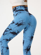 Cargar imagen en el visor de la galería, Printed High Waist Active Pants
